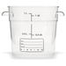 Carlisle 1076107 StorPlus™ Round Food Storage Container 1 qt - C