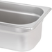 Carlisle 60700HL4 Light-Duty 1/2-Long Size, 4" Deep Food Pan