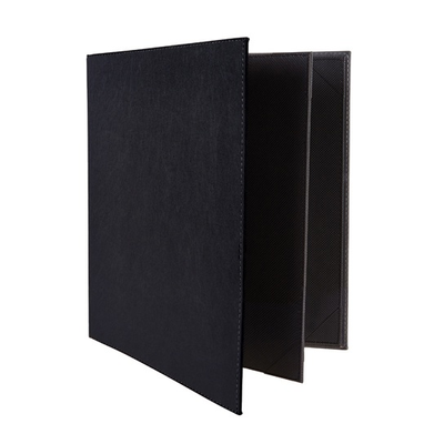 Winco LMF-811BK Four Views Menu Cover