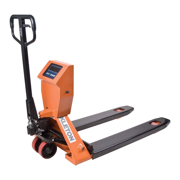 Pallet Truck - Digital Scale - 44-1/2" x 27" - 4400 lb Capacity