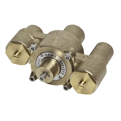 T&S Brass EW-9201EF Thermostatic Mixing Valve Supplies Tempered Water from 2 to 7 GPM at 30 Psi