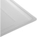 Carlisle 1064702 18" x 26" White "Lock-Tight" Lid