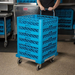Carlisle C2222A14 Open Aluminum Rack Dolly with Handle