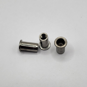 SHEREX TU-SSM6UPO50 -SOLE- M6 - 1 X 3.0 - 5.0MM GRIP THREADED INSERT OPENSTYLE STAINLESS STEEL PLAIN