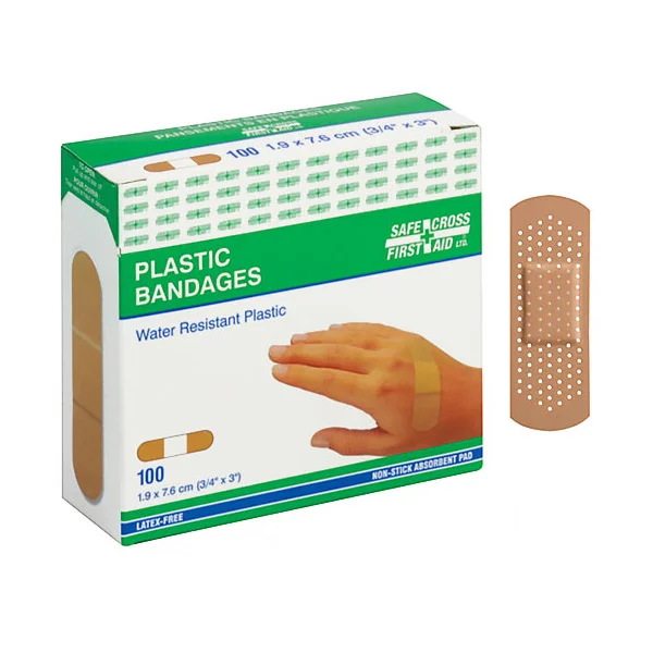 Bandage - Strip - Plastic - 3" x 1"