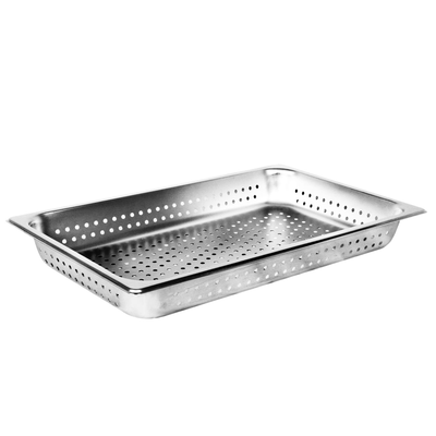 FSE STPA3002PF Perforated Steam Table Pan, Full Size 2.5" 24 ga.