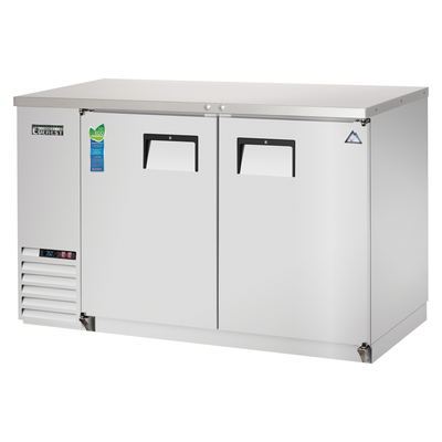 Everest EBB59-SS Back Bar Cooler Cabinet 2 Solid Doors, 115v, NSF - 20 cu. ft.