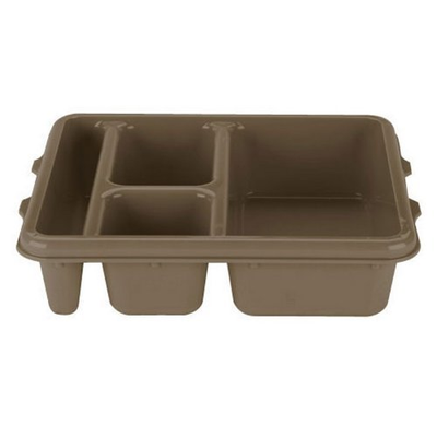 Cambro 9114CP161 Meal Delivery Camwear Tray 4-Compartment