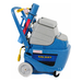 EDIC Galaxy 5 carpet extractor, side view with external heater