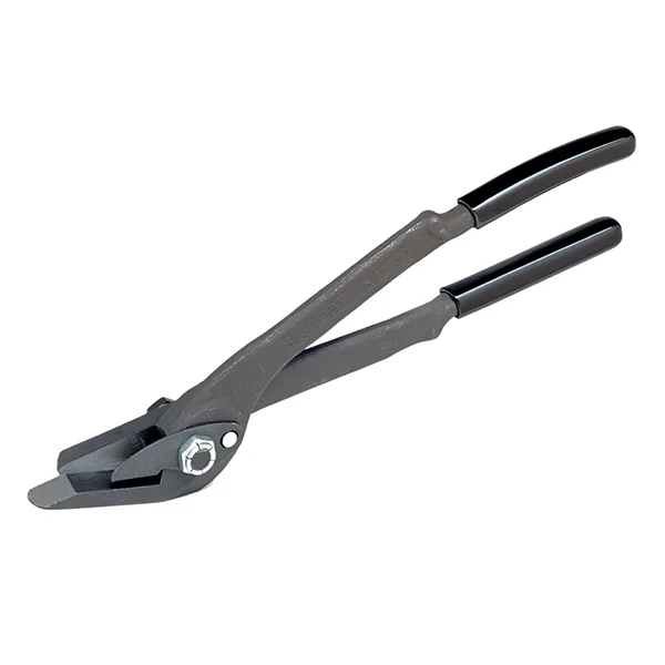 Steel Strap Cutter - 1-1/4" Strap Width - Up to 0.035" Thickness - Lightweight