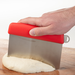 Cook's Brand 630-862 Full Tang Dough Cutter w/ Security Orange Silicone Handle
