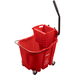 Carlisle 8690405 Mop Bucket 35 Quart Capacity, Blue