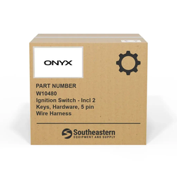 Onyx - W10480 - Ignition Switch - Incl 2 Keys, Hardware, 5 pin Wire Harness