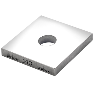 STARRETT SC .140 A1 Square Croblox Gage Block - .140 In., Grade A1
