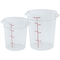 Winco PTRC-12 Storage Container 12 Qt.