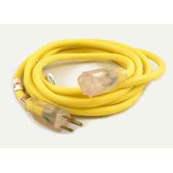 12 Yellow Lit Cord