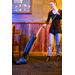 Powr-Flite Solar Upright Vacuum - in use