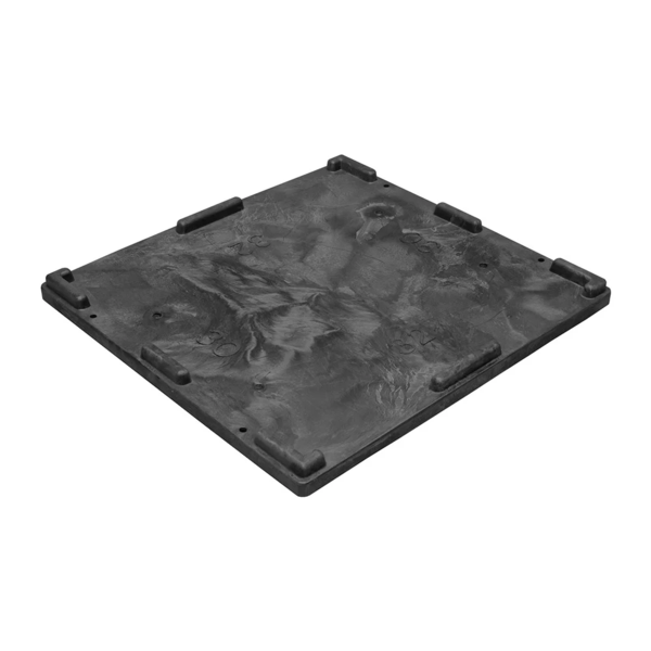 Lid - Collapsible Bulk Container - 32" x 30" x 2-3/10" - Black