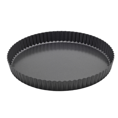 Winco FQP-12 Quiche Pan 12"