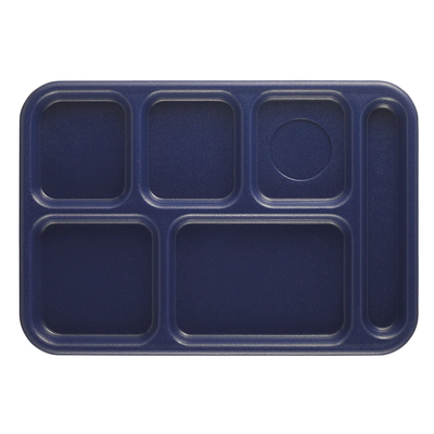 Cambro 10146CW186 Camwear School Tray 6-Compartment
