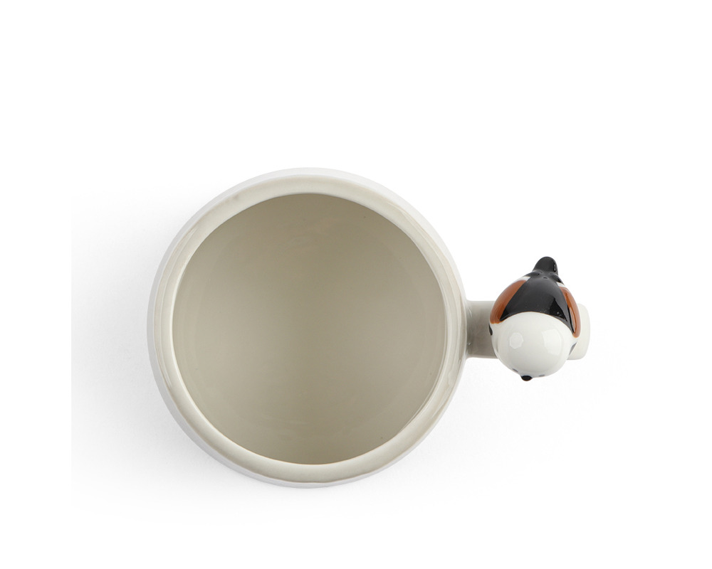 Mug Tree with Sparrow White
