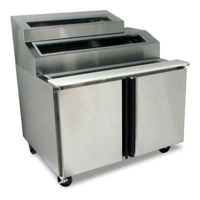 Silver King SKRN48-ESUS1 (3) Tier 48"W Two-Section Refrigerated Fountainette