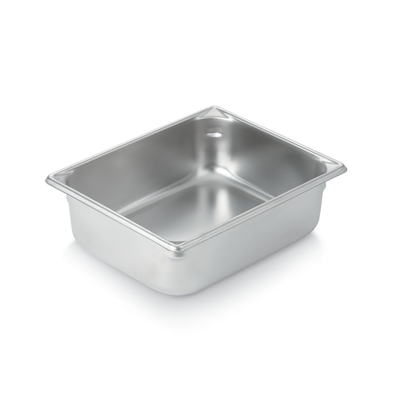 Vollrath 30242 Super Pan V 1/2 Size, 4"D Pan