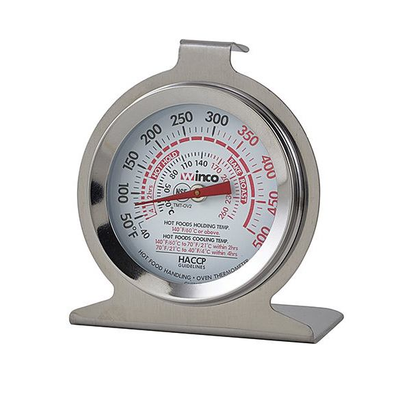 Winco TMT-OV2 Temperature Range 40° To 500° F Oven Thermometer