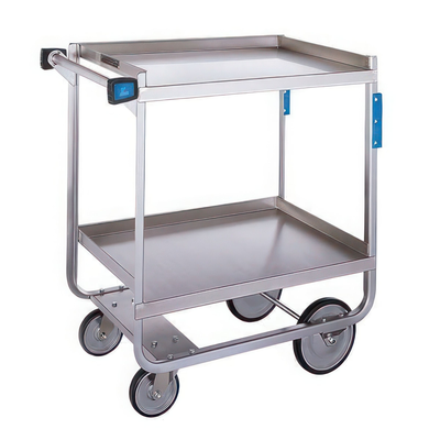 Lakeside 710 Heavy-Duty 30" x 16" 2-Shelf Utility Cart