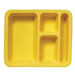 Cook's 630-437 4-Compartment Flex Tray w/Flatware Slot