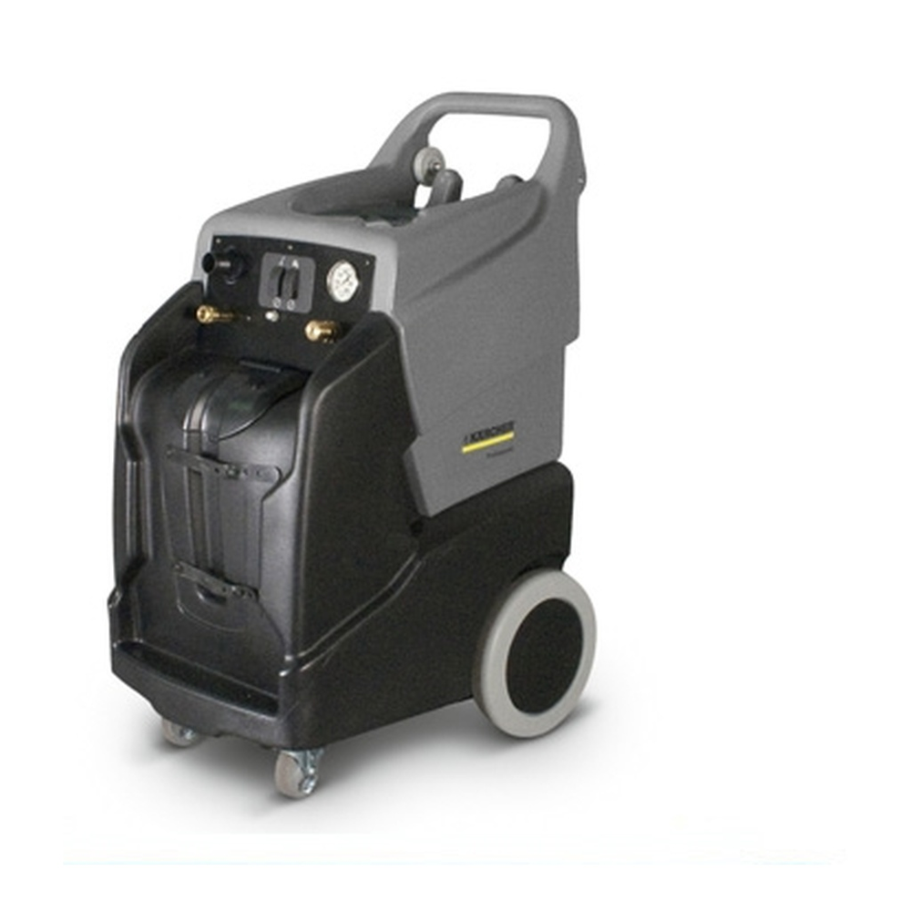 Karcher Puzzi 50/14 E carpet extractor, front three-quarter view