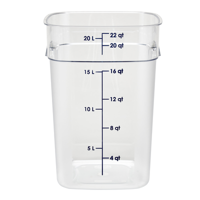 Cambro 22SFSPROCW135 CamSquare® FreshPro Food Container