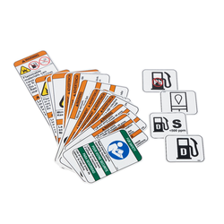 Tennant/Nobles - 4025324 - Label Set, Info/Hzrd, Swpr / Scrbr (Replaces Tennant 77221)