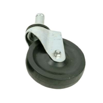 Economy Wire Shelving Rubber 5" Caster