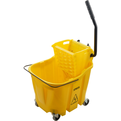 Carlisle 8690404 Mop Bucket 35 Quart Capacity, Red