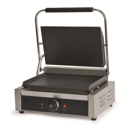 Global Solutions GS1620 Panini/Sandwich Grill with Flat Plates