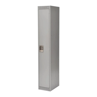 Locker - Steel - Riveted - Heavy-Duty - 12" x 18" x 72" - Single Tier - 1 Door