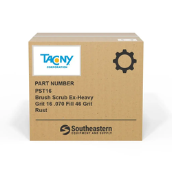 Tacony - PST16 - Brush Scrub Ex-Heavy Grit 16 .070 Fill 46 Grit Rust