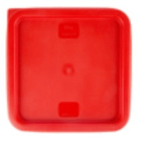 FSE 373-FCC68 Cover For 6 & 8 Qt. Container Red NSF