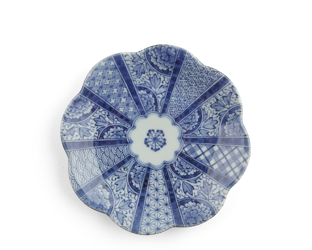 Blue Nishiki 6.5" Plate