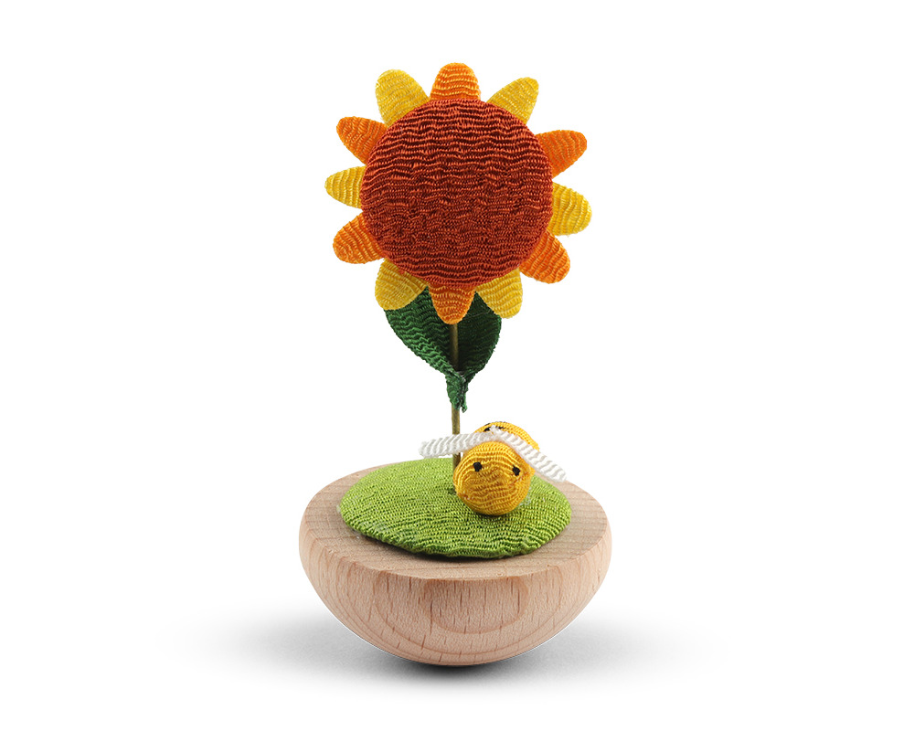 Figurine Sunflower & Bee