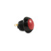 03.556 Red Momentary Dome Push Button Side View 1
