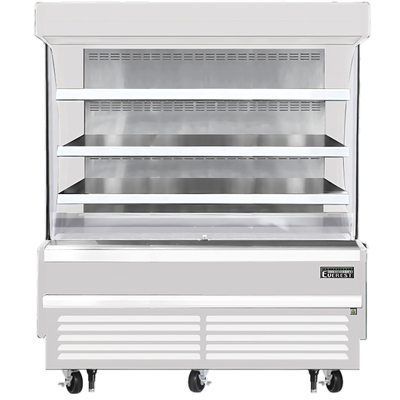 Everest EOMV-60-W-28-S Open Air Merchandiser 6 Shelves, 115v, NSF - 15.4 cu. ft.