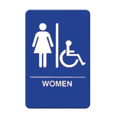 Winco SGNB-651B Sign 6'' X 9''