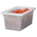 Cambro 12189P148 Poly 12"L x 18"W x 9"H White Food Storage Boxes