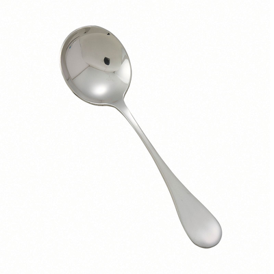 Winco 0037-04 6-1/4" Bouillon Spoon