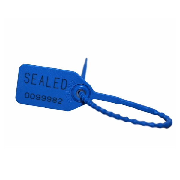 Pull Tight Security Seal - 10" - Adjustable - Royal Blue