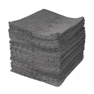 Absorbent Pads - Universal - Heavyweight - Fine Fibre - 15" x 17" - 30 Gallon Absorbency