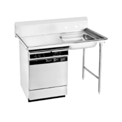 Advance Tabco DTU-U60-72R Dishtable Assembly 20" X 20" X 5" Bowl
