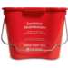 San Jamar KPP256RD 8 Qt Suds Pail - RED